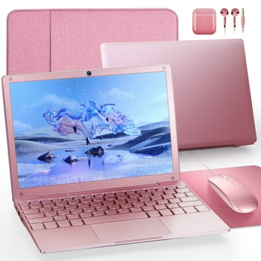 NBD 10 inch Mini Laptop,Windows 11 Notebook ,8GB 128GB Intel Celeron Quad-Core Processors Netbook Computer with Bag, Mouse, Headphone and Mouse Pad