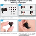 thumbnail image 4 of Tapones para los oídos con cancelación de ruido para dormir, de silicona supersuave, con 6 pares de tapones., 4 of 5