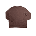thumbnail image 2 of Alfani Men's Solid V Neck Cotton Long Sleeve Sweater Coffee Bean 3XL, 2 of 2