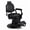 Black, variant on Advwin Heavy Duty Vintage Barber Chair for Hair Stylist, Hydraulic Reclining Barber Chair with Adjustable Height, 360° Swivel Professional Salon Chair for Barbershop, Beauty Salon, Black