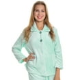 thumbnail image 1 of Angelina Mix-and-Match Plush Pajama Bed Jacket (1-Pack), 1 of 3