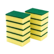 Stuff Heavy Duty Scrub Sponges Kitchen 10 Count, Sponges for Cleaning Kitchen and Household, Dish Sponges for Washing Dishes, Pots and Pans