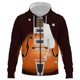 thumbnail image 1 of Sudadera con capucha y cremallera 3D para hombre y mujer, con instrumento musical, guitarra, otoño e invierno, 2024, 1 of 6