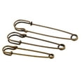 thumbnail image 2 of veasfak 3 Pcs Épingles en Acier Inoxydable Robustes pour Couvertures Jupes Bronze 3 Pcs, 2 of 7