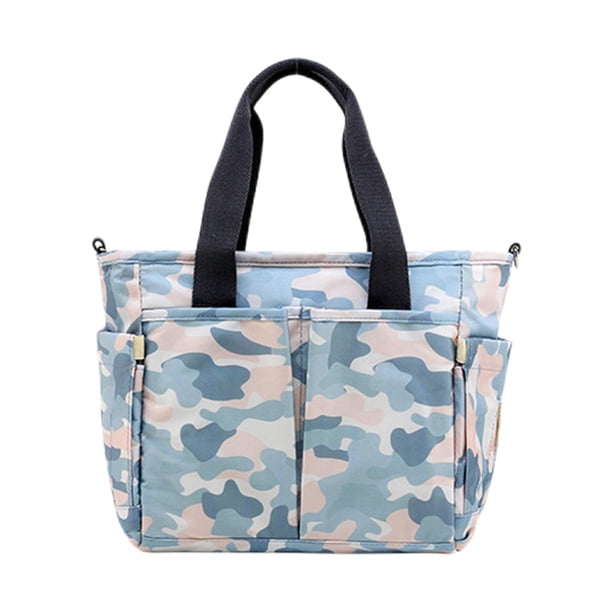 Bolsa de pañale bebé, bolso de maternidad, elegante bolso de mano con correa para el hombro, grande Azul Zulema Bolsa grande para pañales