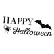 thumbnail image 5 of Etiqueta de pared negra de Halloween Sunnimix Estilo14 PVC, 5 of 8