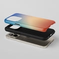 thumbnail image 2 of Sunset Gradient For All iPhone Series Protective Phone Case Modern Blue Orange, 2 of 7