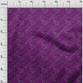 thumbnail image 3 of oneOone Polyester Spandex Purple Fabric Abstracts Craft Projects Decor Fabric Printed By The Yard 56 Inch Wide, 3 of 5
