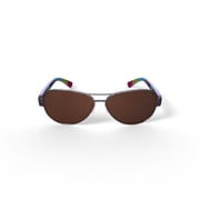 Hard Candy Womens Polarized Rxable Sunglasses, Hs03P, White, 59-13-136, with Case