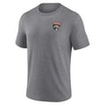 thumbnail image 2 of Men's Heather Gray Florida Panthers Winger Tri-Blend T-Shirt, 2 of 3