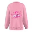 thumbnail image 4 of Mode Décontractée à Manches Longues Imprimé Floral Fermeture Éclair Épaule Extérieure Surdimensionnée Sweat-Shirts Noir S, 4 of 6