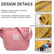 thumbnail image 3 of Bolsos de mano Bolsos de lona Bolsos de mano Bolso de pana Bolso bandolera con cremallera Bolso de hombro Bolso bandolera informal para el trabajo Universidad Compras Mujeres, 3 of 5