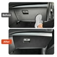 thumbnail image 4 of Car Passenger Side Toolbox Kick Guard with Suede for 2010-2014 Infiniti G25 G37 Left Drive, Black, 4 of 8