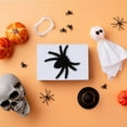 thumbnail image 4 of XMMSWDLA 10Pcs Halloween Hanging Spiders Decoration Small Realistic Hairy Spiders Set Scary Fake Spider Prank Props for Halloween Party Decorations (2.75 x 2.75 in), 4 of 7