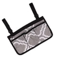 thumbnail image 3 of Bolsa de Almacenamiento para colgar lateralmento para silla de ruedas, Bolsa con reposabrazos de múltiples Bolsillos, Almacenamiente Conveniente para personajes mayores y, 3 of 7