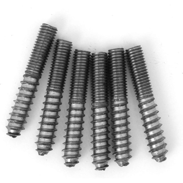 WBTAYB Leg Daddy M10 x 1.5 Metric Hanger Bolts for Wooden Sofa Legs