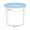 Blue, variant on mdesiwst Ice Cream Cup Compatible with Ninja Creami NC299AM NC300s NC301 Series Reusable Airtight Transparent Storage Container Dishwasher Safe Macaron Colors Replacement Cups