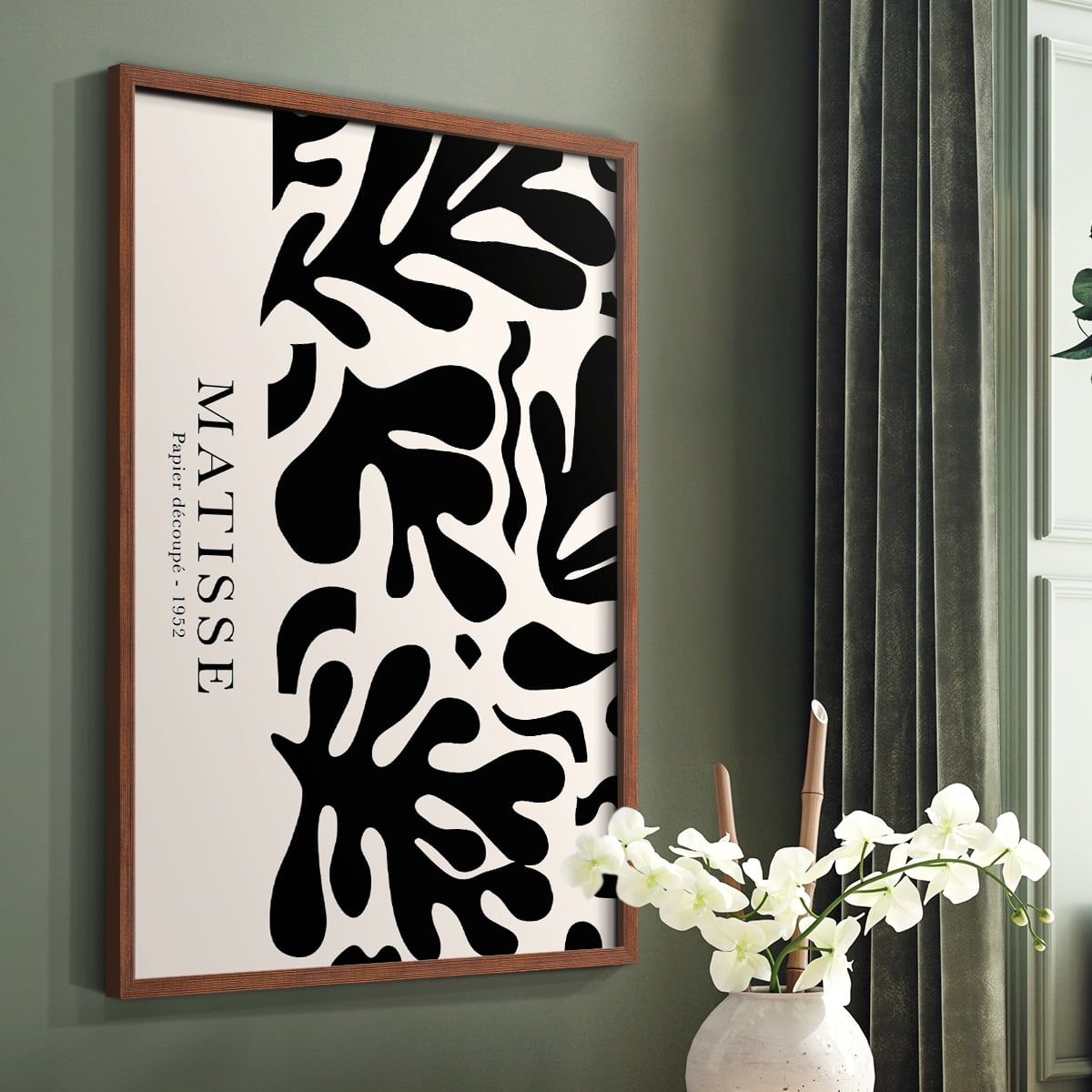 Matisse CCLXII in Solid Wood 8 x 10 Framed Print