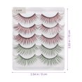 thumbnail image 2 of 5 Paires de Cils Faux Cils Naturels Réalistes Maquillage 3D Faux Cils, 2 of 8