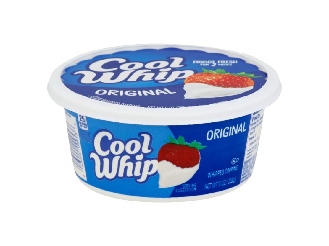 Kraft Frozen Cool Whip Regular Topping 8oz (PACK OF 24) - Walmart.com