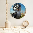 thumbnail image 5 of Yiaed Joyful Animated Bird Print Bone China Decorative Plate Ceramic Dinner Plates Art Crafts with Display Stand-10in, 5 of 6