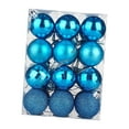 thumbnail image 3 of 24Pcs Christmas Balls DIY Christmas Tree Ornaments for Indoor New Year, 3 of 8