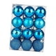 thumbnail image 3 of 24x Bolas de Navidad Adornos navideños Decoraciones navideñas Adornos para árboles de Navidad para suministros de fiesta Compromiso Acción de Gracias Azul Macarena Colgantes Bolas, 3 of 8
