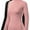 2PACK - Black/Mauve (Longer), variant on MixMatchy Women's 2-Pack Long Sleeve Turtleneck Lightweight Pullover Slim Fit Top