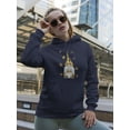 thumbnail image 2 of Gnome And Autumn Leaves Hoodie Women -GoatDeals Designs, Female Small, 2 of 4