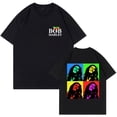 thumbnail image 4 of T-shirt Bob Marley Live The Life You Love Merch Col Rond Manches Courtes Tee Femmes Hommes Hip Hop Mode Urbaine, 4 of 5