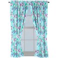 thumbnail image 1 of Jay Franco - Juego de cortinas para ventana para dormitorio infantil, 4 piezas, con 2 alzapaños, color azul, Lilo & Stitch, 42 pulgadas de ancho x 63 pulgadas de largo (paquete de 2), 1 of 1