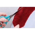 thumbnail image 2 of Cojín para asiento de inodoro, juego de accesorios para inodoro de baño de terciopelo de seda helada lavable de dos piezas, funda para asiento de inodoro y tapa para tapa de inodoro, 2 of 2