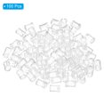 thumbnail image 3 of Unique Bargains 5mm Clip Support de Diode Électroluminescente Claire, Lampe LED Douille Bouchon de Protection Transparent 100 Pack, 3 of 4