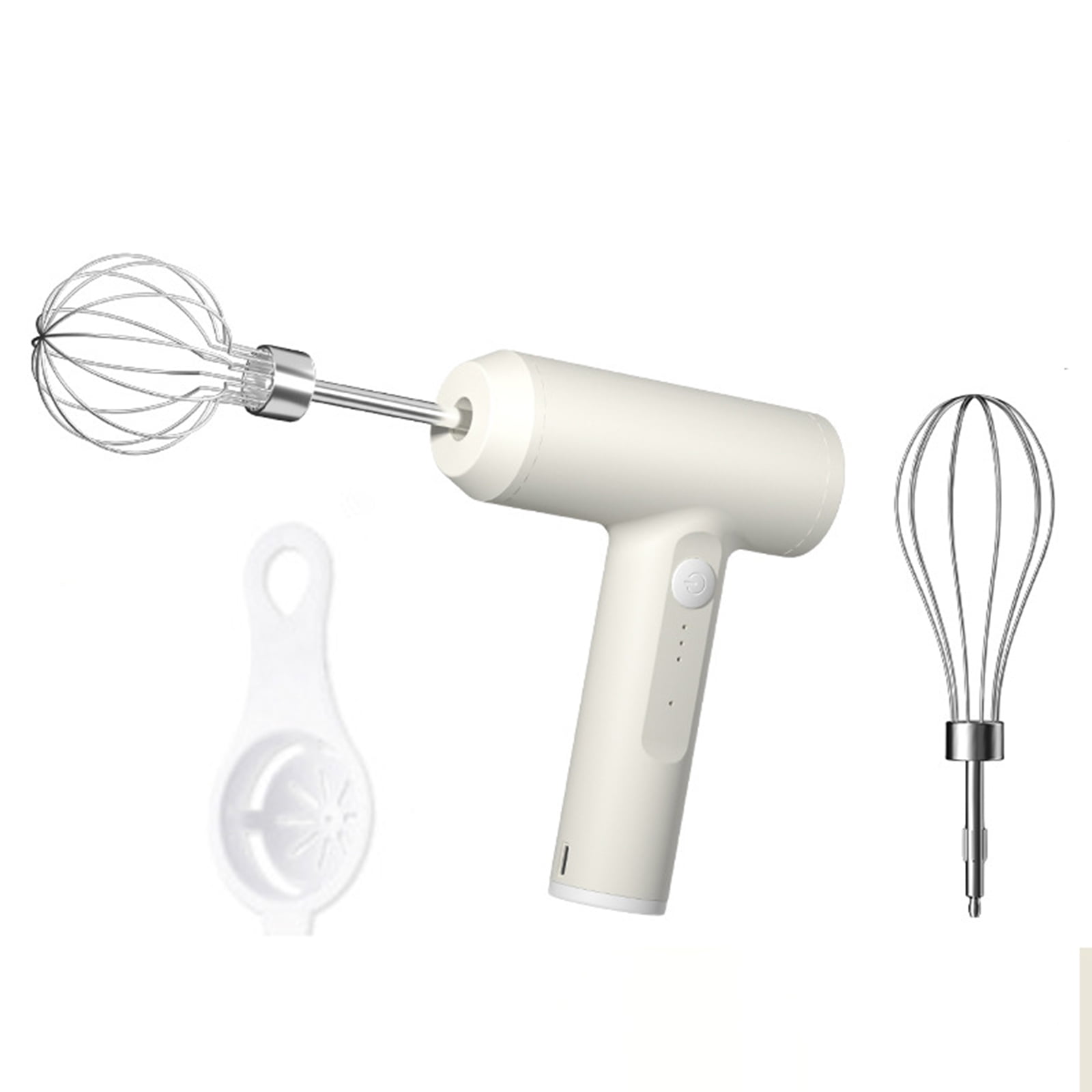Wireless Electric Egg Beater Handheld Mini Multi-Function Milk Frother - 3  Speeds, Automatic Whisk, Dough & Egg Beater, Cake Cream Whipper