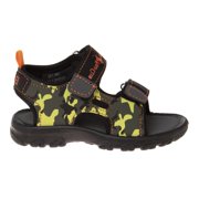 Beverly Hills Polo Club Unisex Summer Outdoor Athletic Sport Sandals (Toddler) - Black Camo, 5
