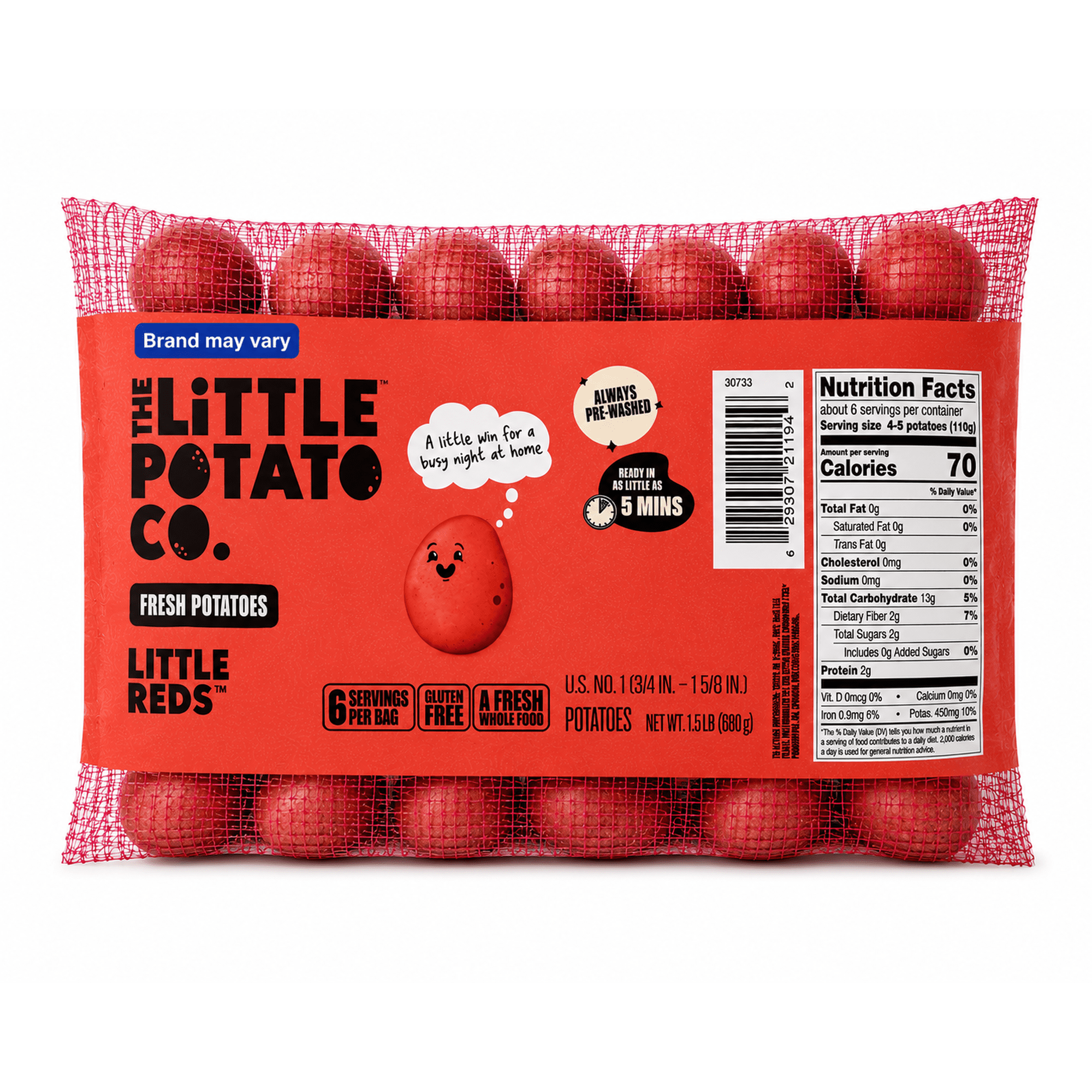 Fresh Red Petite Potatoes, 1.5 lb bag