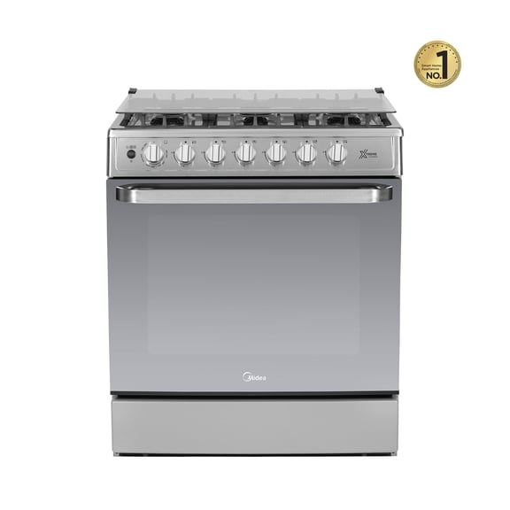 Estufa de Piso Midea 30' Xtreme Chef-Air Acero Inoxidable Gas LP