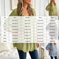 thumbnail image 5 of QGJZVUNL Flowy V Neck T Shirts for Women Fall Clothes Casual Long Sleeve Blouses Business Work Tops Size 2XL, 5 of 8