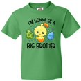 thumbnail image 3 of Inktastic Easter I'm Gonna Be a Big Brother with Green and Blue Eggs Youth T-Shirt, 3 of 5