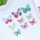 thumbnail image 4 of FELTECHELECTR 120 piezas de adornos para tartas y cupcakes, decoración de alimentos, papel de oblea decorativo surtido, mariposas, 4 of 6