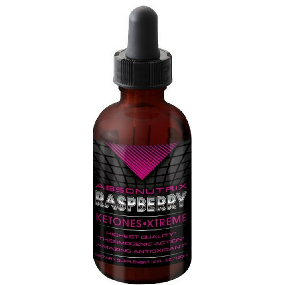 Absonutrix Raspberry Ketone Xtreme Liquid Drops 4oz Big Bottle 100
