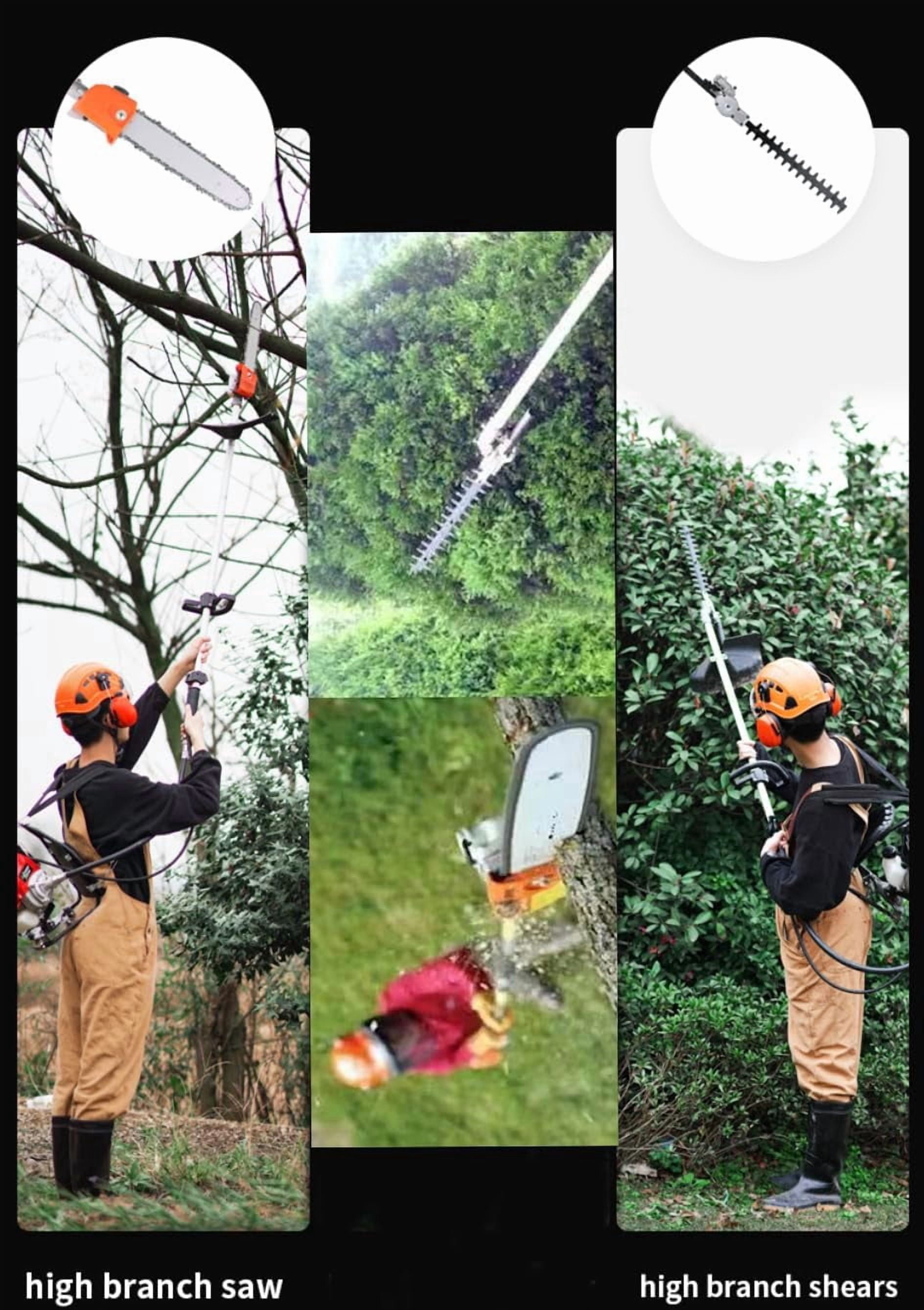 GX50 Backpack Gas Hedge Trimmer,Leaf Blower String Trimmers Lawn Mower Petrol Hedge Trimmer Chainsaw Brush Cutter