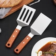 thumbnail image 3 of OULII Spatule de Gril en Acier Inoxydable Poignée Ergonomique 1Pcs, 3 of 8