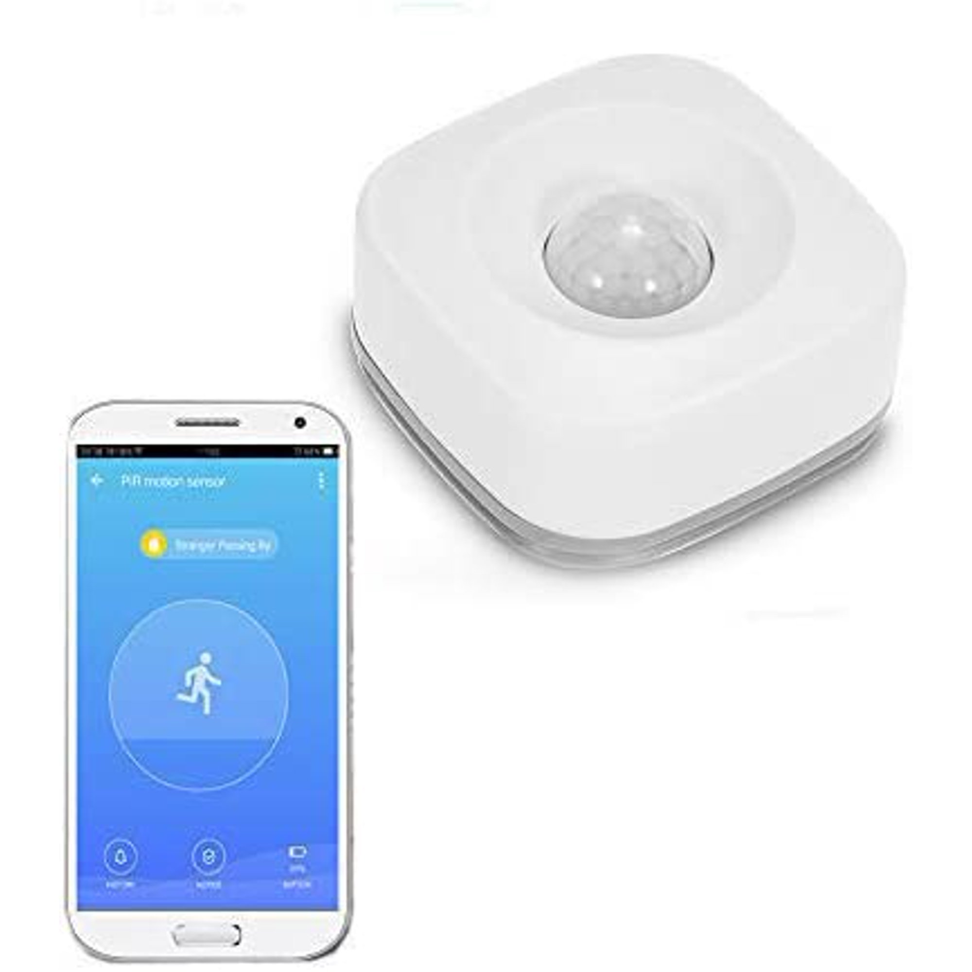 Wifi Pir Motion Sensor Battery Powered Passive Infrared Detector Smart