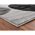 thumbnail image 3 of MDA Home Orelsi Gray Contemporary Polypropylene Area Rug - 3'9" x 5'9", 3 of 5