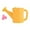 Yellow, variant on koolsoo Small Watering Can 23.7oz with Sprinkler Head Comfortable Handle Sprinkling Kettle Gardening Fun for Farmhouse Vegetable Kids Yellow