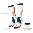 thumbnail image 4 of Xecao School Cute Gnomes Print Compression Socks for Both Men And Women for Running, Travel, Flight, Nurse, 4 of 6
