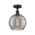 thumbnail image 7 of Innovations Lighting - Athens Deco Swirl - 1 Light Semi-Flush Mount In, 7 of 7
