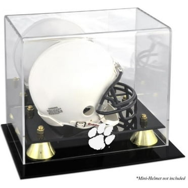 Clemson Tigers Golden Classic Logo Mini Helmet Display Case - Fanatics Authentic Certified