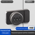 thumbnail image 2 of 3 Digital Combination Lock Password Drawer Locks Sliding Door Latch Cabinet Door Lock Buckle Security Furniture Hardware, 2 of 7